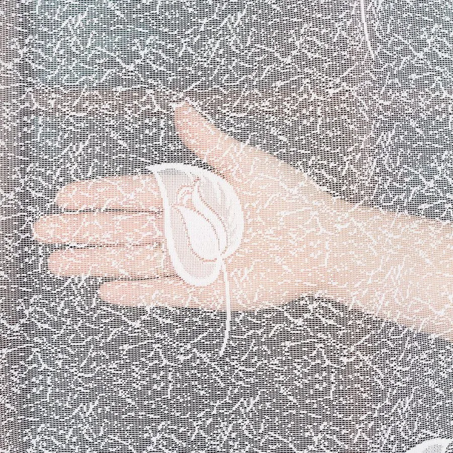 NORA Firanka żakardowa gotowa, szerokość 300 x wysokość 160cm, kolor 001 biały 023097