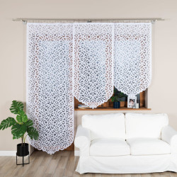 ANIKA Panel żakardowy gotowy, szerokość 90 x wysokość 230cm, kolor 001 biały ANIKA0 ANIKA Panel żakardowy gotowy, szerokość 90 x wysokość 230cm, kolor 001 biały ANIKA0