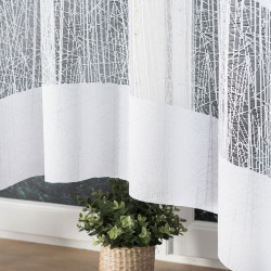 WIKTORIA Firanka żakardowa gotowa, szerokość 300 x wysokość 180cm, kolor 001 biały 018352 WIKTORIA Firanka żakardowa gotowa, szerokość 300 x wysokość 180cm, kolor 001 biały 018352