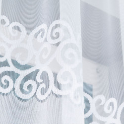 DANIELA Firanka żakardowa gotowa, szerokość 300 x wysokość 110cm, kolor 001 biały 017788