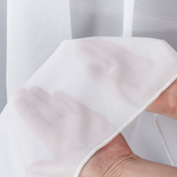 ZOJA Firanka żakardowa gotowa, szerokość 400 x wysokość 160cm, kolor 001 biały 000303