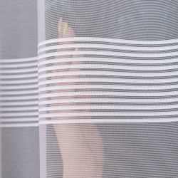 AMELIA Firanka żakardowa gotowa, szerokość 300 x wysokość 160cm, kolor 001 biały 000282