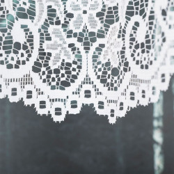 BERENIKA Firanka żakardowa gotowa, szerokość 400 x wysokość 160cm, kolor 001 biały 004304 BERENIKA Firanka żakardowa gotowa, szerokość 400 x wysokość 160cm, kolor 001 biały 004304