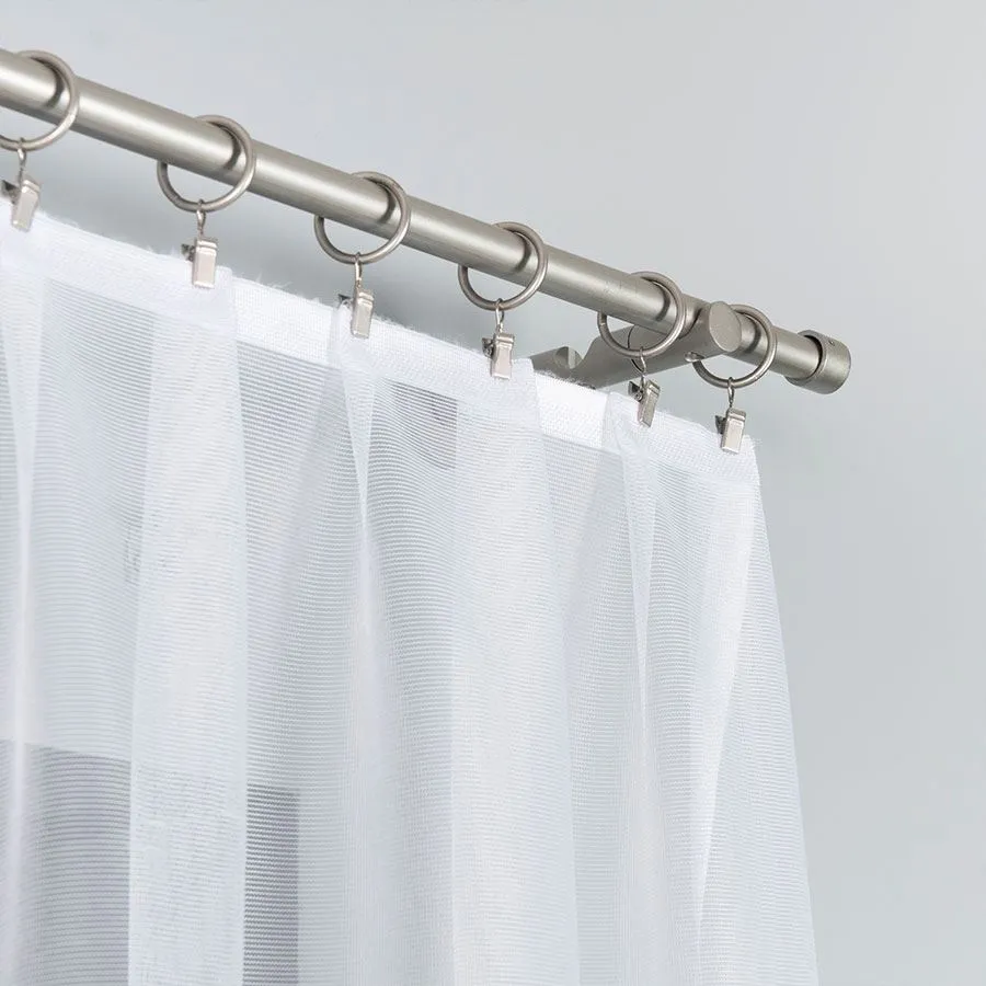 DANIELA Firanka żakardowa gotowa, szerokość 300 x wysokość 130cm, kolor 001 biały 017788