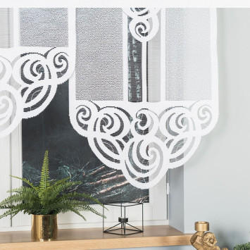 EWA Panel żakardowy gotowy, szerokość 60 x wysokość 160cm, kolor 001 biały 001321 2