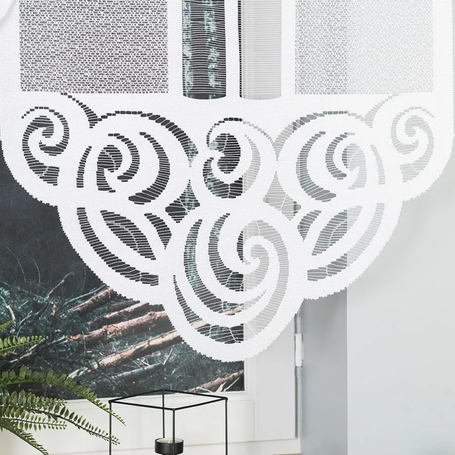 EWA Panel żakardowy gotowy, szerokość 60 x wysokość 160cm, kolor 001 biały 001321