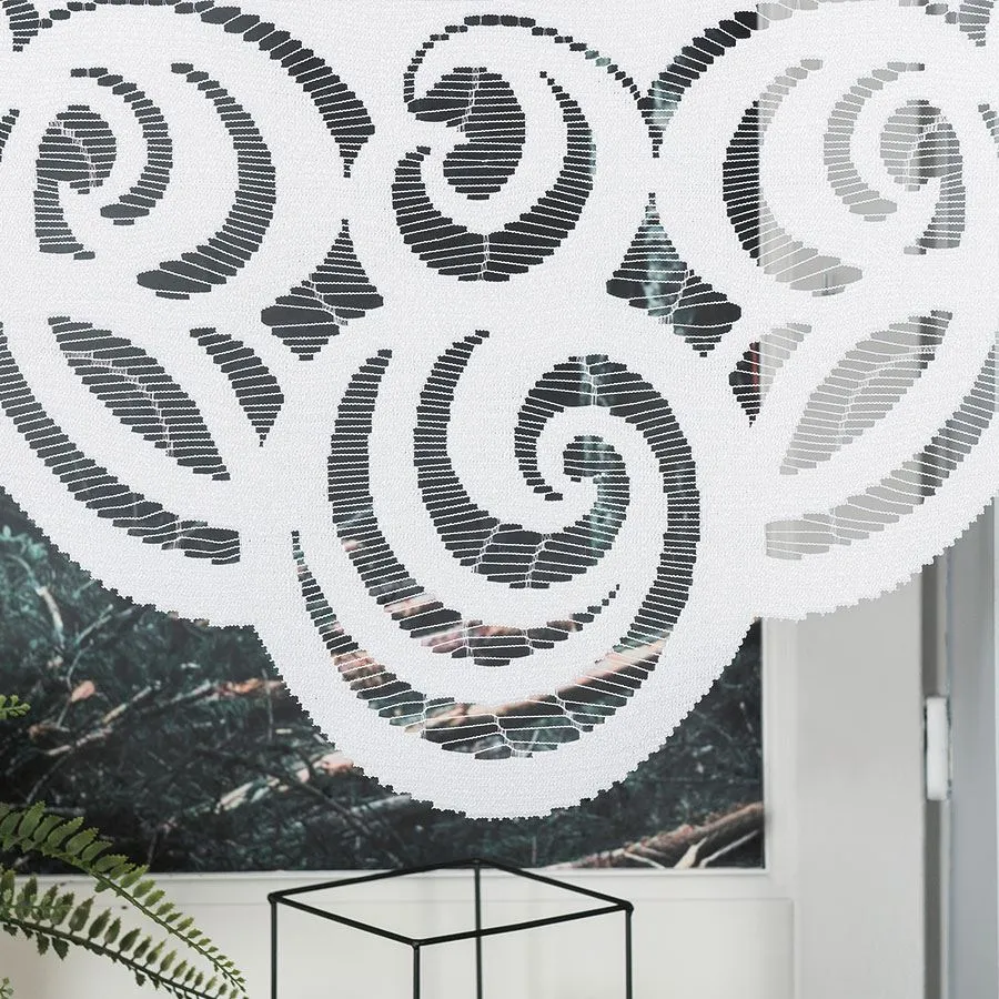 EWA Panel żakardowy gotowy, szerokość 60 x wysokość 160cm, kolor 001 biały 001321