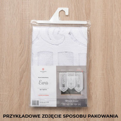 EWA Panel żakardowy gotowy, szerokość 60 x wysokość 160cm, kolor 001 biały 001321 EWA Panel żakardowy gotowy, szerokość 60 x wysokość 160cm, kolor 001 biały 001321