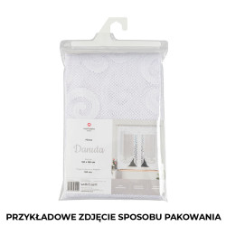DANUTA Panel żakardowy gotowy, szerokość 160 x wysokość 160cm, kolor 001 biały 019386 DANUTA Panel żakardowy gotowy, szerokość 160 x wysokość 160cm, kolor 001 biały 019386
