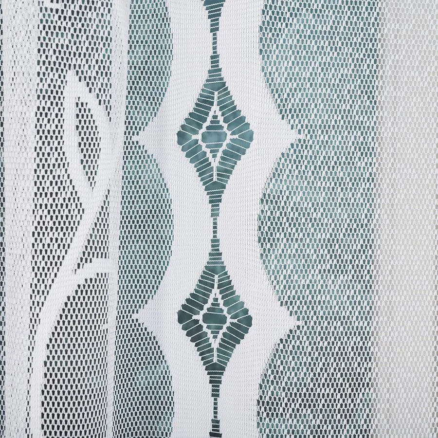 EWELINA Firanka żakardowa gotowa, szerokość 300 x wysokość 160cm, kolor 001 biały 019312