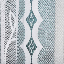 EWELINA Firanka żakardowa gotowa, szerokość 300 x wysokość 160cm, kolor 001 biały 019312