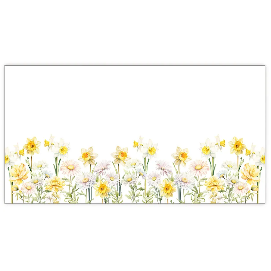 WIOSENNA POLANA Zazdrostka woalowa, WOAL, szerokość 100 x wysokość 40cm, kolor 001 żółty P00208