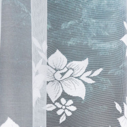 IRENA Firanka żakardowa gotowa, szerokość 420 x wysokość 160cm, kolor 001 biały 002648 IRENA Firanka żakardowa gotowa, szerokość 420 x wysokość 160cm, kolor 001 biały 002648