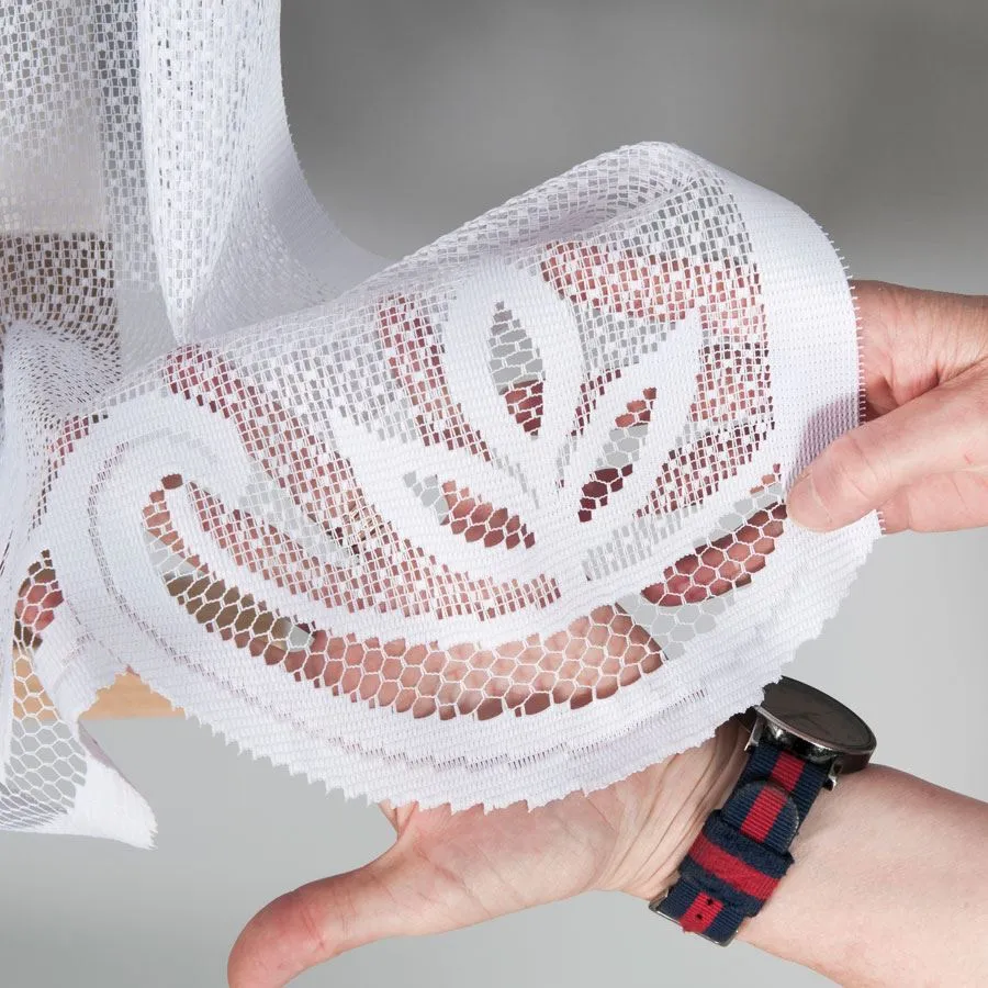 POLA Firanka żakardowa gotowa, szerokość 300 x wysokość 160cm, kolor 001 biały 019368