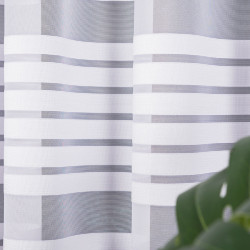 TOLA Firanka żakardowa gotowa, szerokość 400 x wysokość 160cm, kolor 001 biały 000281