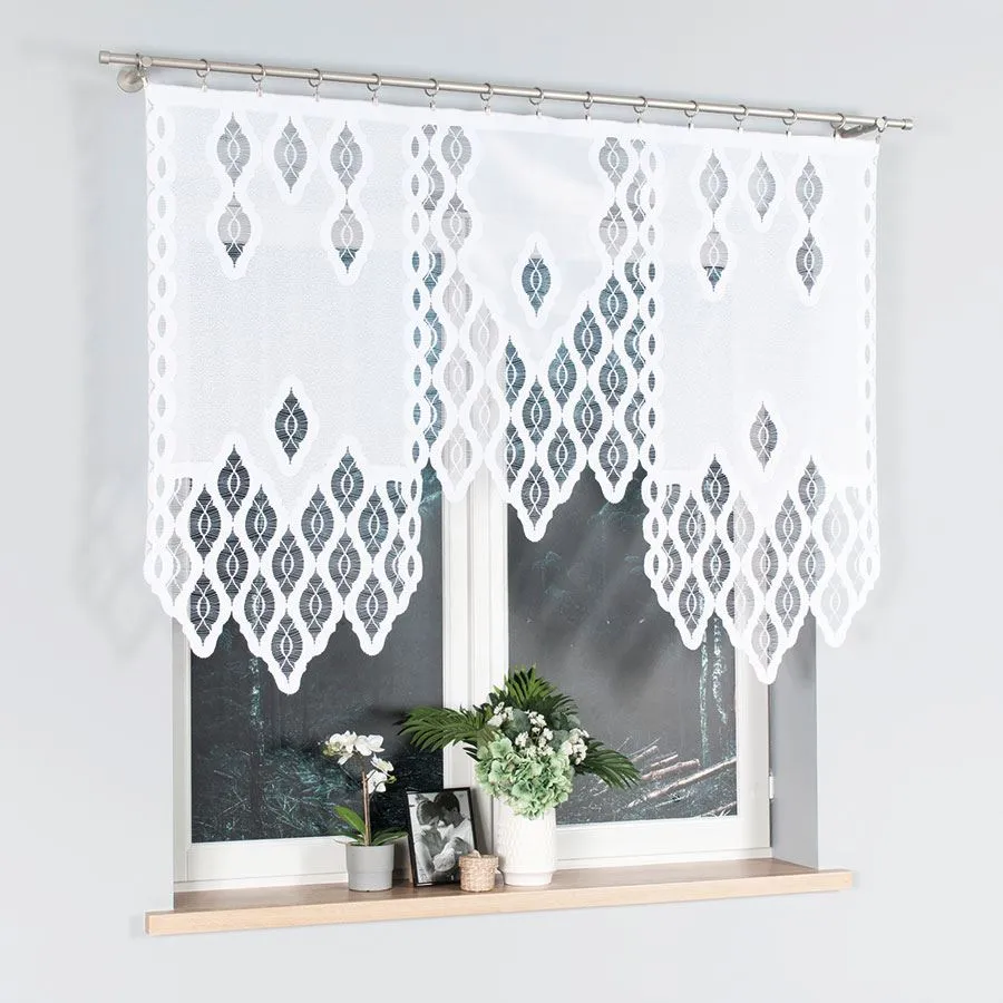 OTTO Panel żakardowy gotowy, szerokość 160 x wysokość 120cm, kolor 001 biały 019332