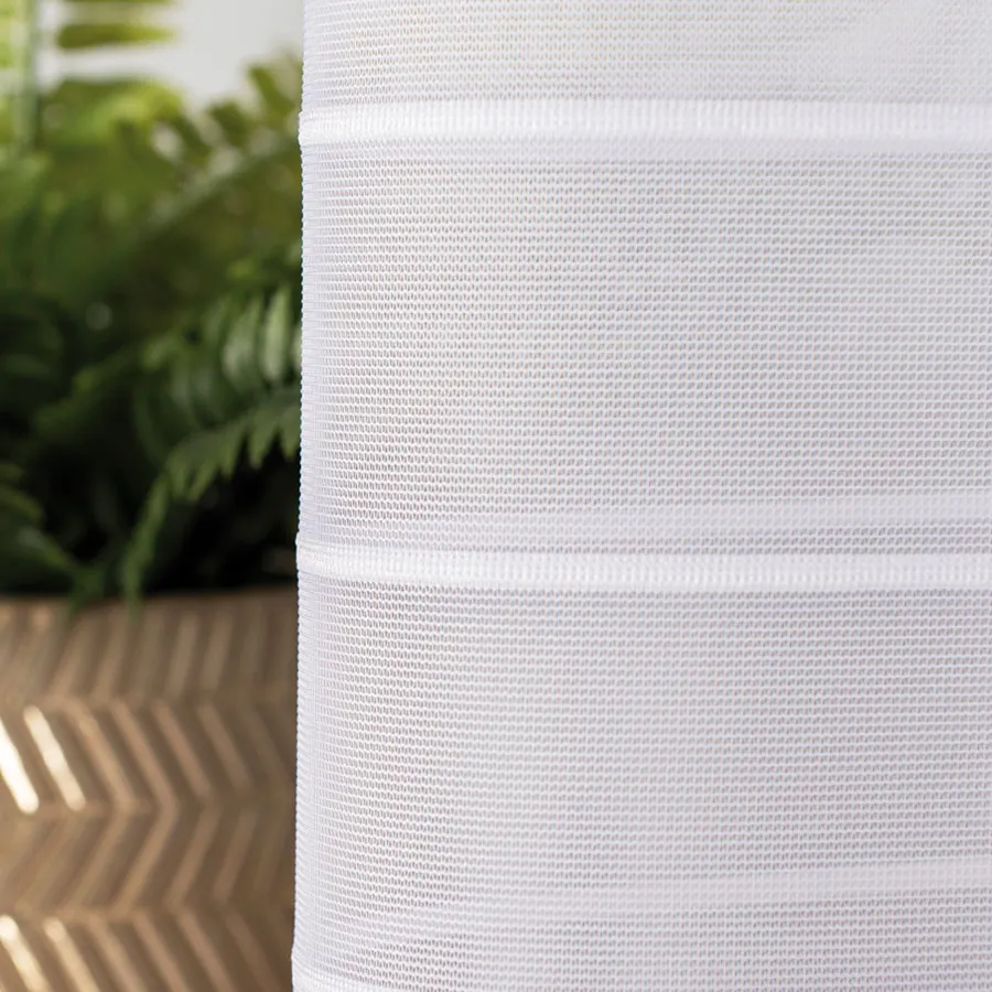 NELA Firanka żakardowa gotowa, szerokość 300 x wysokość 160cm, kolor 001 biały 000280