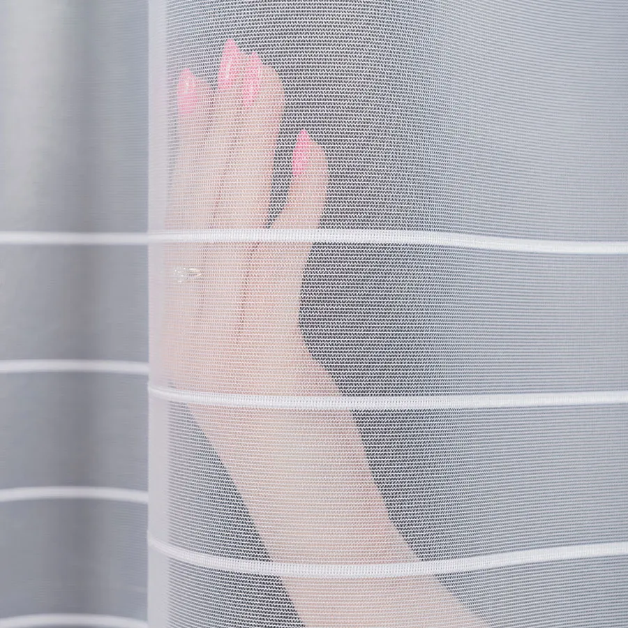 NELA Firanka żakardowa gotowa, szerokość 300 x wysokość 160cm, kolor 001 biały 000280