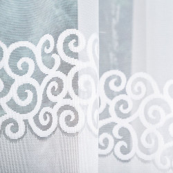 DANIELA Firanka żakardowa gotowa, szerokość 300 x wysokość 140cm, kolor 001 biały 017788