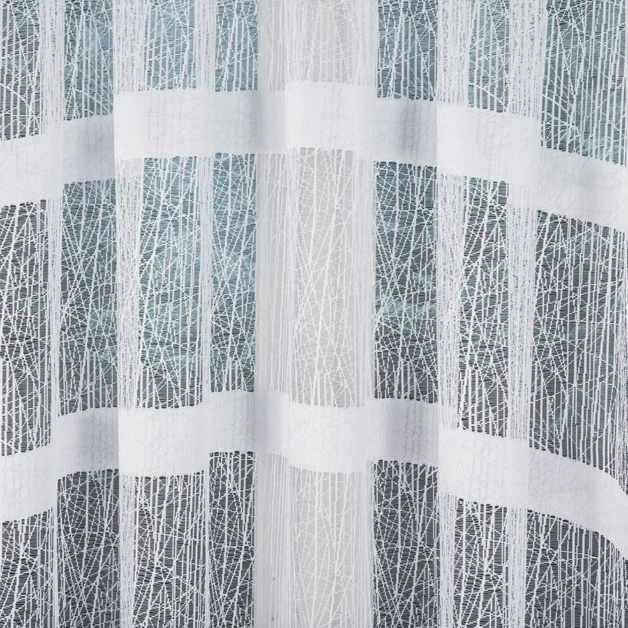 WIKTORIA Firanka żakardowa gotowa, szerokość 500 x wysokość 160cm, kolor 001 biały 018352