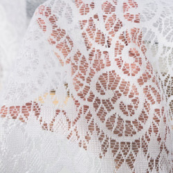 VIOLETTA Firanka żakardowa gotowa, szerokość 300 x wysokość 180cm, kolor 001 biały 001539