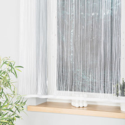 MAHIKA Makrama żakardowa gotowa, szerokość 160 x wysokość 160cm, kolor 001 biały 001475