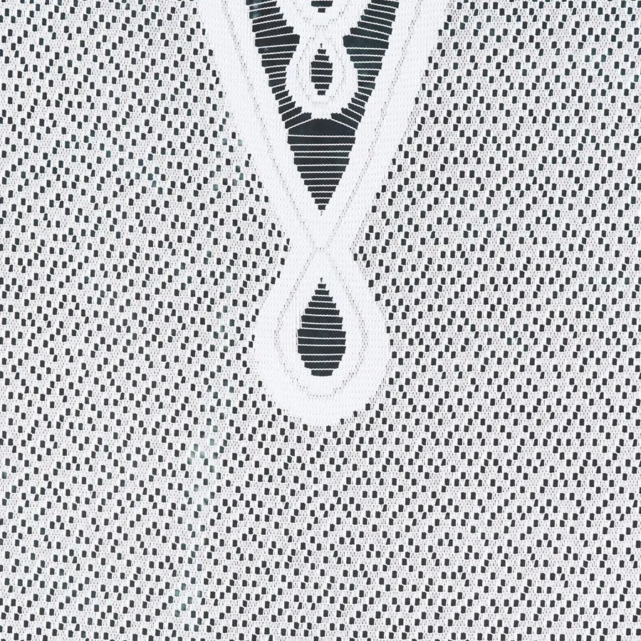 ERYKA Panel żakardowy gotowy, szerokość 160 x wysokość 160cm, kolor 001 biały 019371