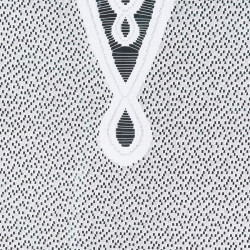 ERYKA Panel żakardowy gotowy, szerokość 160 x wysokość 160cm, kolor 001 biały 019371