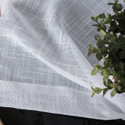 Firana gotowa na taśmie, 500x250 cm, kolor 001 biały 400002