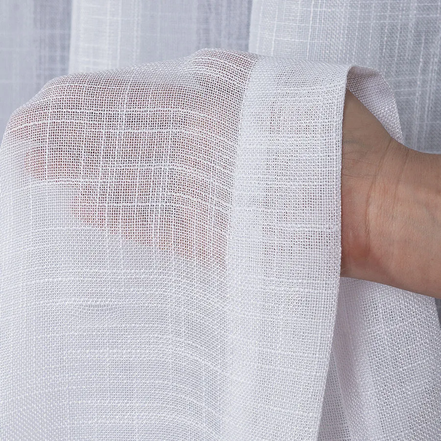 Firana gotowa na taśmie, 500x250 cm, kolor 001 biały 400002