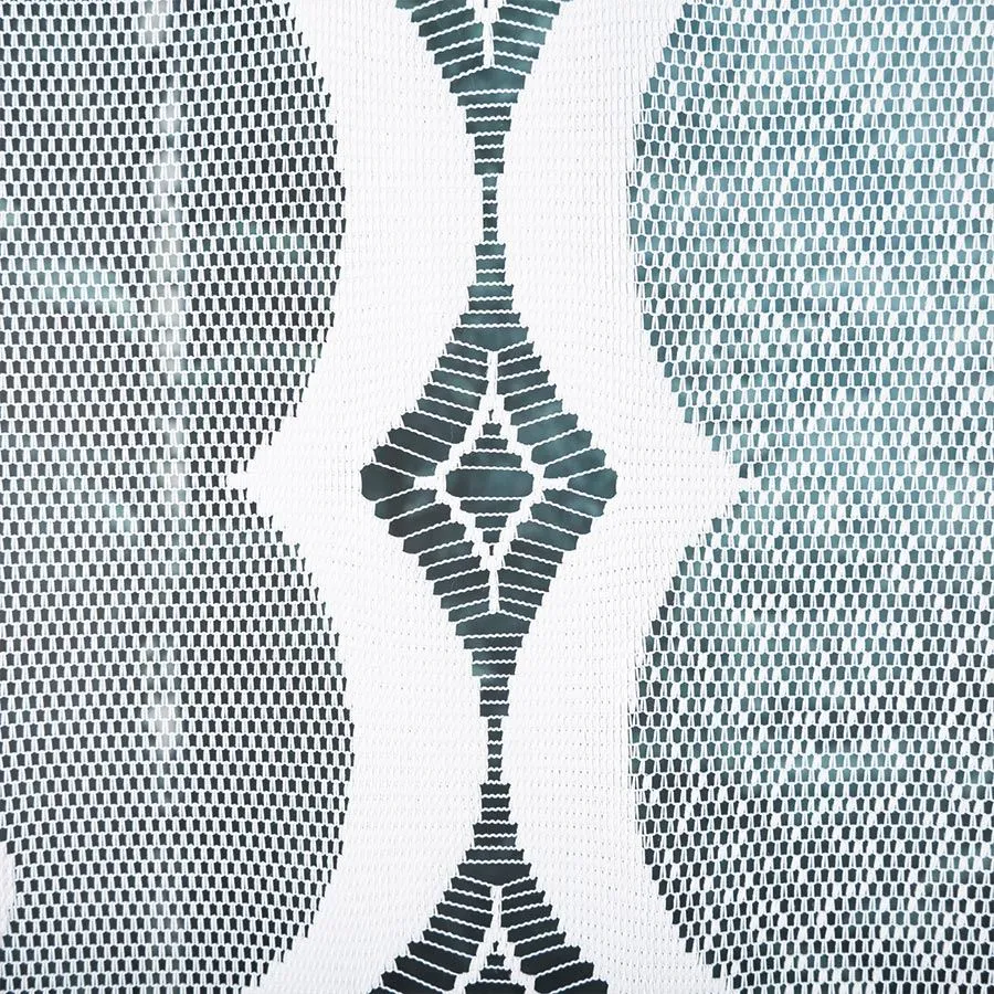 EWELINA Firanka żakardowa gotowa, szerokość 400 x wysokość 160cm, kolor 001 biały 019312