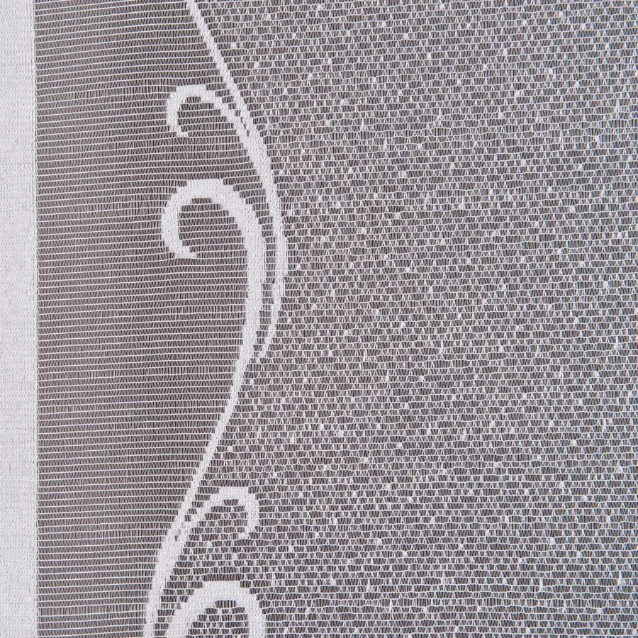 ARUN Panel żakardowy gotowy, szerokość 90 x wysokość 250cm, kolor 001 biały ARUN00