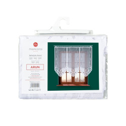 ARUN Panel żakardowy gotowy, szerokość 90 x wysokość 250cm, kolor 001 biały ARUN00 ARUN Panel żakardowy gotowy, szerokość 90 x wysokość 250cm, kolor 001 biały ARUN00