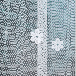 FLORENTYNA Firanka żakardowa gotowa, szerokość 330 x wysokość 120cm, kolor 001 biały 004421 FLORENTYNA Firanka żakardowa gotowa, szerokość 330 x wysokość 120cm, kolor 001 biały 004421