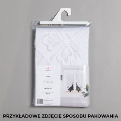 ANITA Panel żakardowy gotowy, szerokość 160 x wysokość 160cm, kolor 001 biały 019385