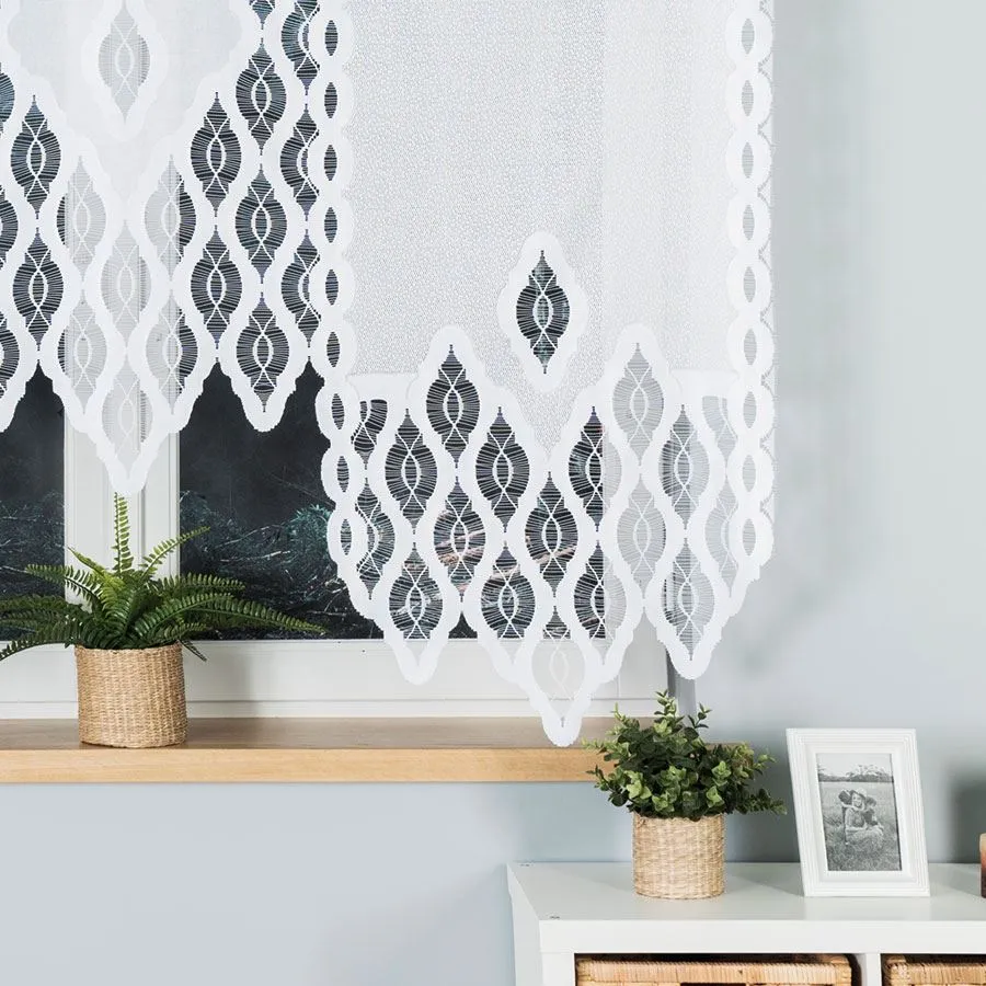 OTTO Panel żakardowy gotowy, szerokość 160 x wysokość 160cm, kolor 001 biały 019332