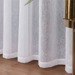 Firana gotowa na taśmie, 140x250 cm, kolor 001 biały 400001