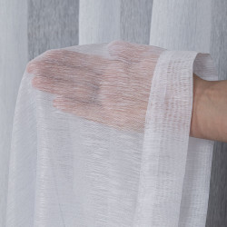 Firana gotowa na taśmie, 140x250 cm, kolor 001 biały 400001