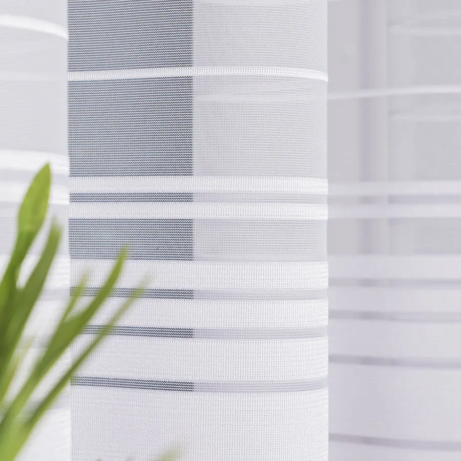 NELA Firanka żakardowa gotowa, szerokość 400 x wysokość 160cm, kolor 001 biały 000280