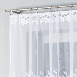 BASTIA Firanka żakardowa gotowa, szerokość 320 x wysokość 140cm, kolor 001 biały 648107