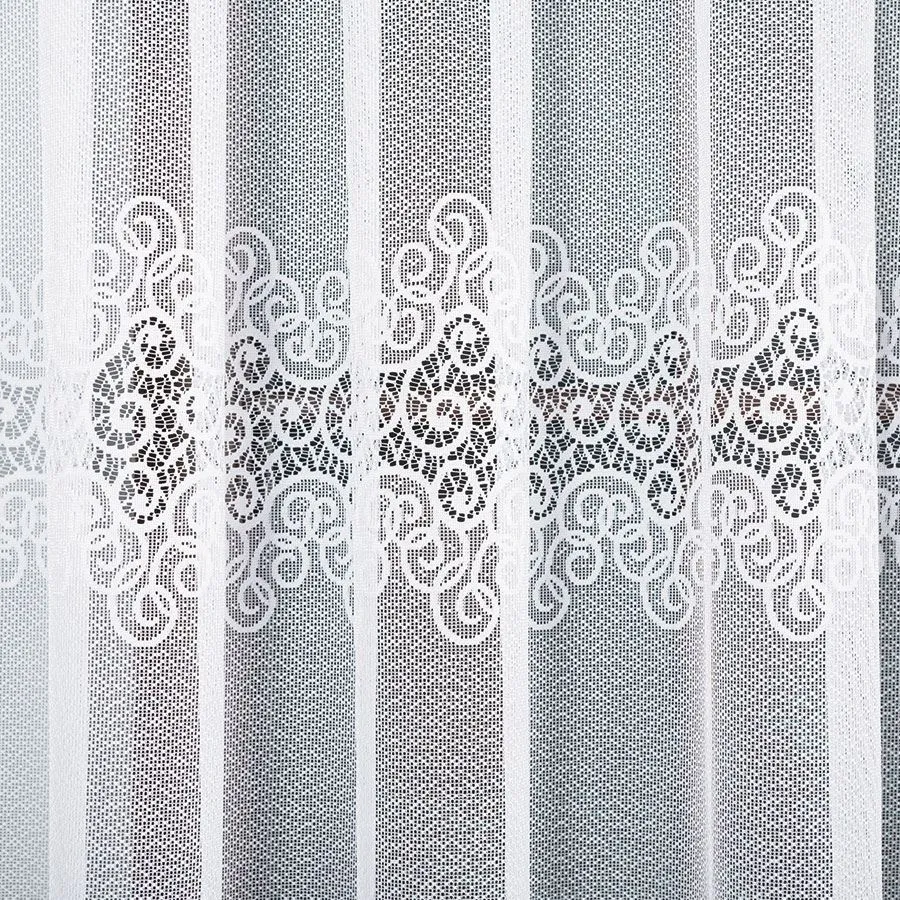 VIOLETTA Firanka żakardowa gotowa, szerokość 200 x wysokość 250cm, kolor 001 biały 001539