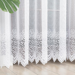 VIOLETTA Firanka żakardowa gotowa, szerokość 300 x wysokość 250cm, kolor 001 biały 001539