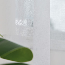 ETAMINA Firana gotowa na taśmie, szerokość 140 x wysokość 230cm, kolor 001 biały FG0003