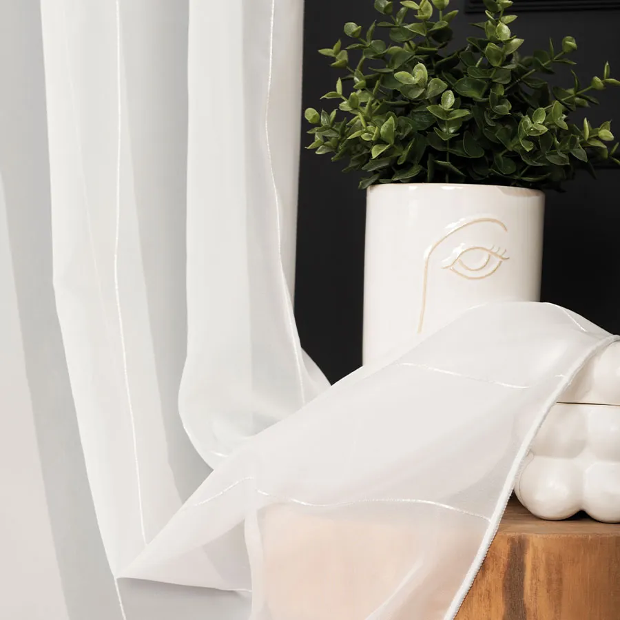 Firanka fantazyjna z ołowianką ALBERTYNA