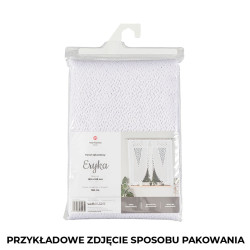 HALINA Firanka żakardowa gotowa, szerokość 300 x wysokość 250cm, kolor 001 biały ze srebrnym lurexem 000383 HALINA Firanka żakardowa gotowa, szerokość 300 x wysokość 250cm, kolor 001 biały ze srebrnym lurexem 000383