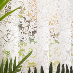 ELA Firanka żakardowa gotowa, szerokość 400 x wysokość 160cm, kolor 001 biały 361090