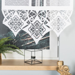 KLAUDIA Panel żakardowy gotowy, szerokość 60 x wysokość 160cm, kolor 001 biały 001331 KLAUDIA Panel żakardowy gotowy, szerokość 60 x wysokość 160cm, kolor 001 biały 001331