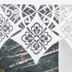 KLAUDIA Panel żakardowy gotowy, szerokość 60 x wysokość 160cm, kolor 001 biały 001331 KLAUDIA Panel żakardowy gotowy, szerokość 60 x wysokość 160cm, kolor 001 biały 001331