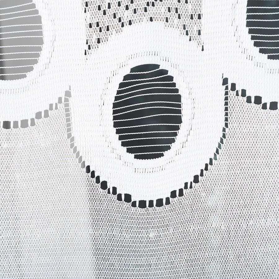 DIASKIA Panel żakardowy gotowy, szerokość 160 x wysokość 120cm, kolor 001 biały 019327