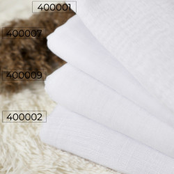 Firana gotowa na przelotkach, 500x250 cm, kolor 001 biały 400002